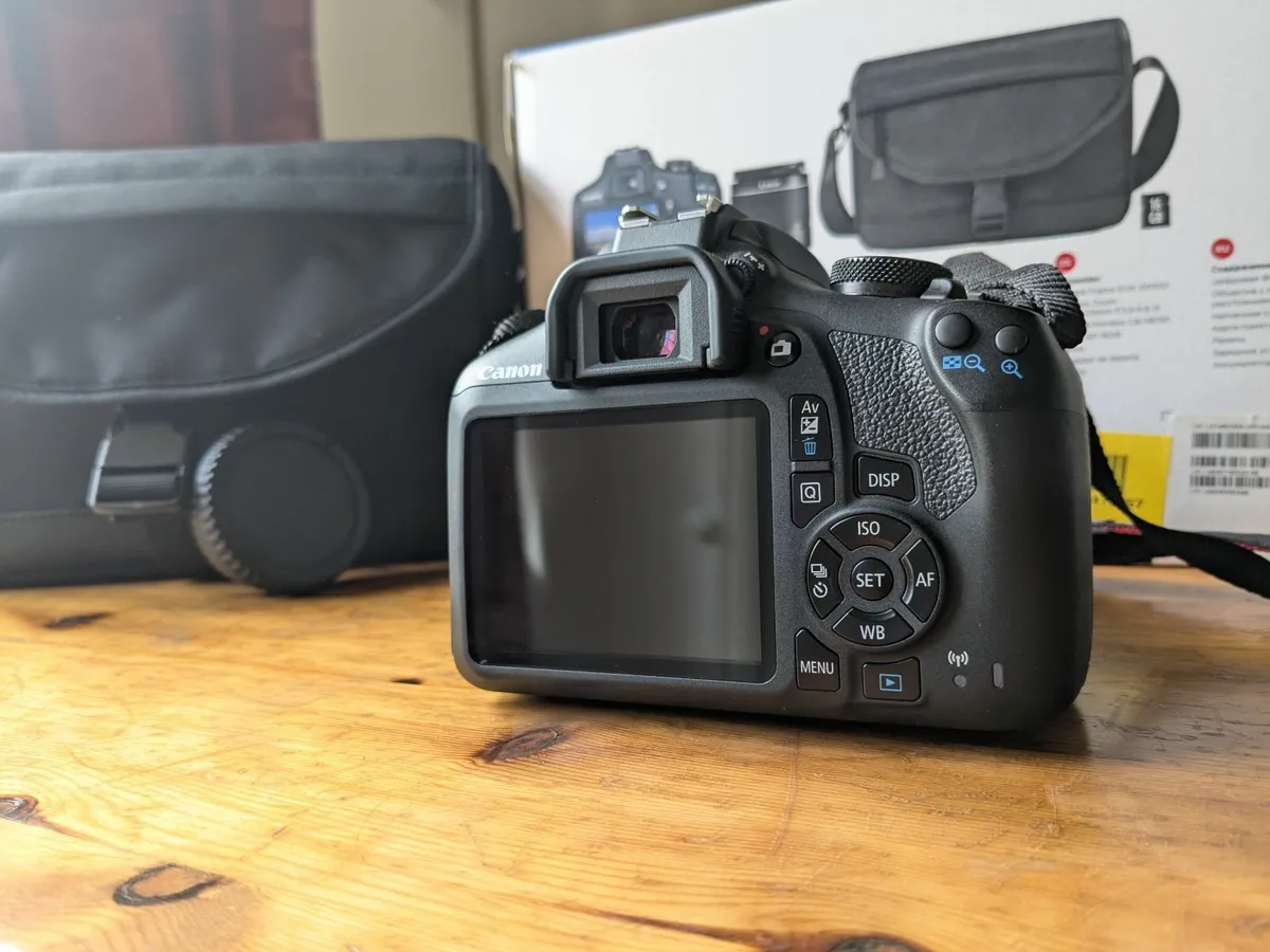 Canon EOS 2000D Camera + EF-S 18-55mm IS II Lens - Image 2