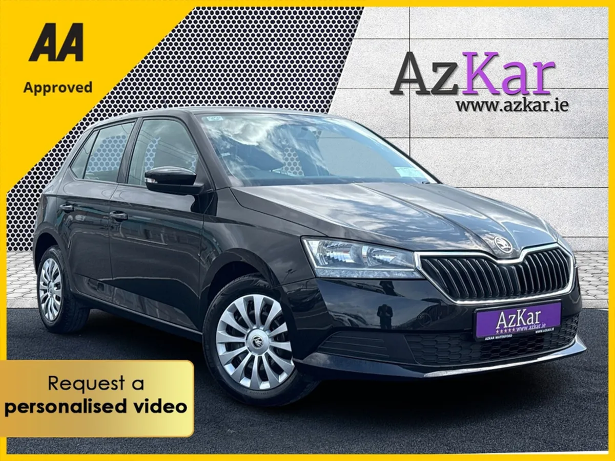Skoda Fabia 2021 ACTIVE 1.0 MPI 5DR €63 P/W WITH N - Image 1