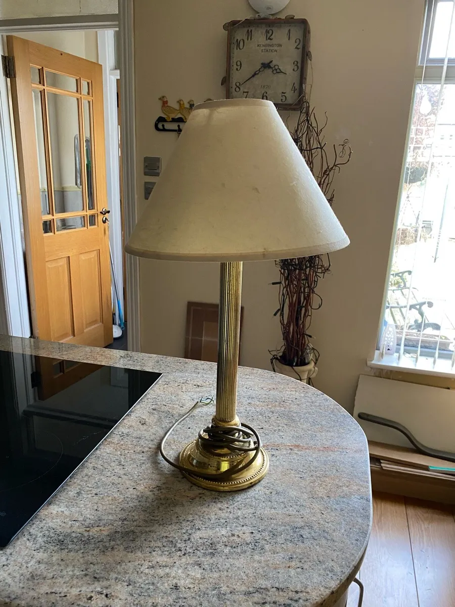 Brass table lights - Image 2