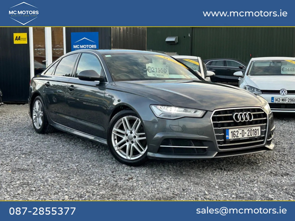 162 A6 S-LINE AUTO + WARRANTY + NCT + TAX - Image 1
