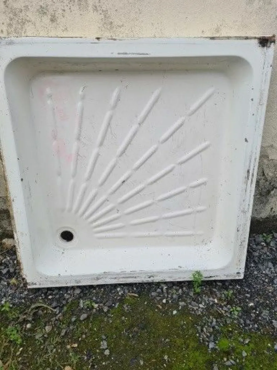 Shower tray and door - Image 1