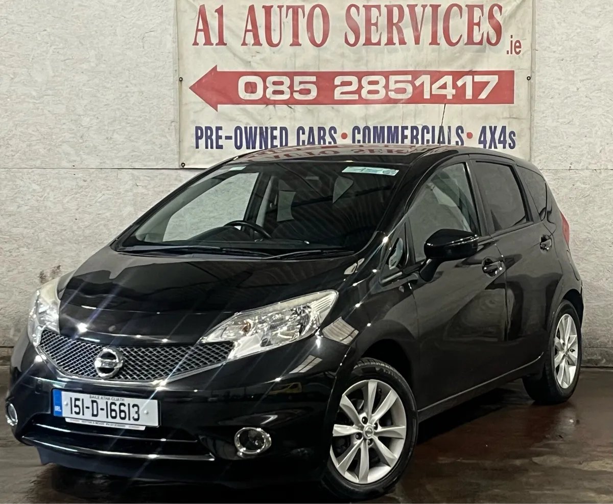 15 NISSAN NOTE/ LOW KMS NCT PASSED IDEAL FIRST CAR - Image 1