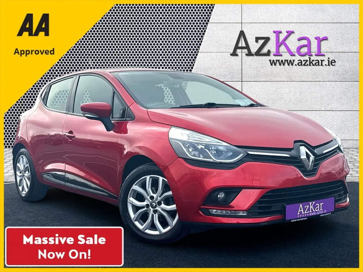 Renault Clio 2019 DYNAMIQUE NAV 1.0 TCE €54 P/W WI - Image 1
