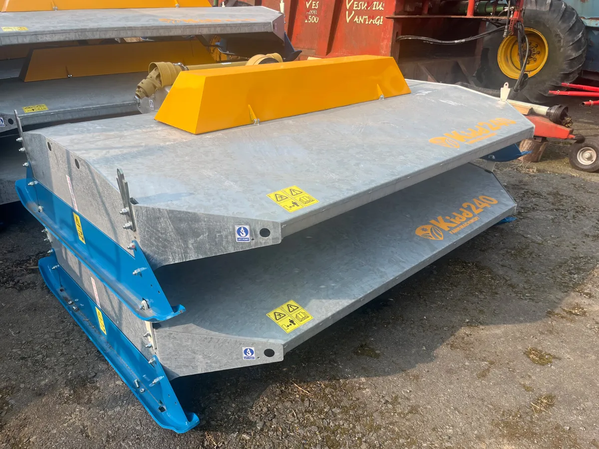 New Kidd 8FT & 9FT Mounted Galvanised Toppers - Image 1