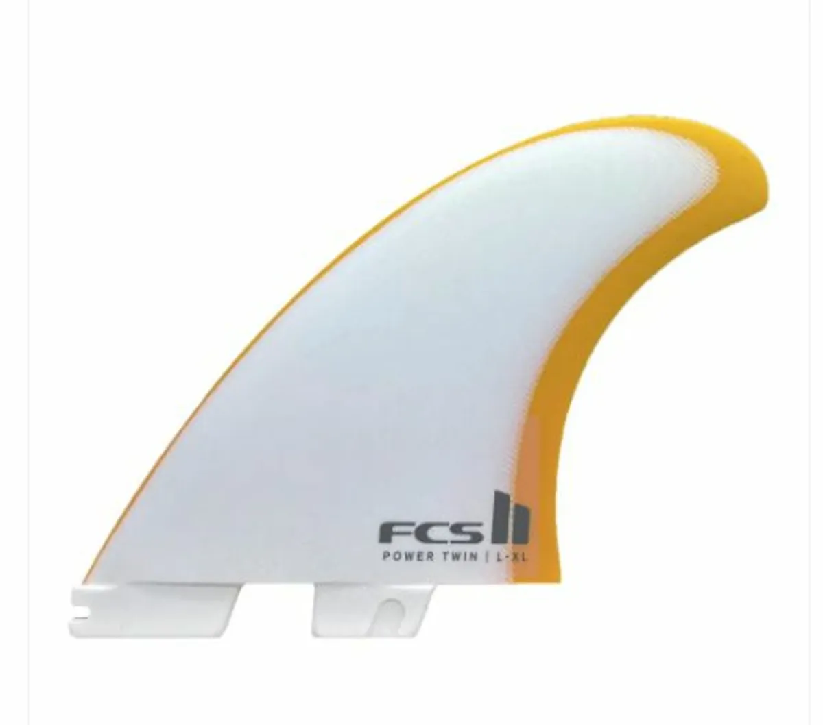 FCS II Power Twin PG Surfboard Fins - Image 2