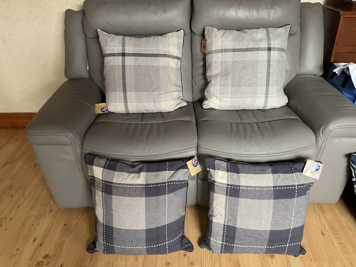 Two pairs of large cushions - Image 1