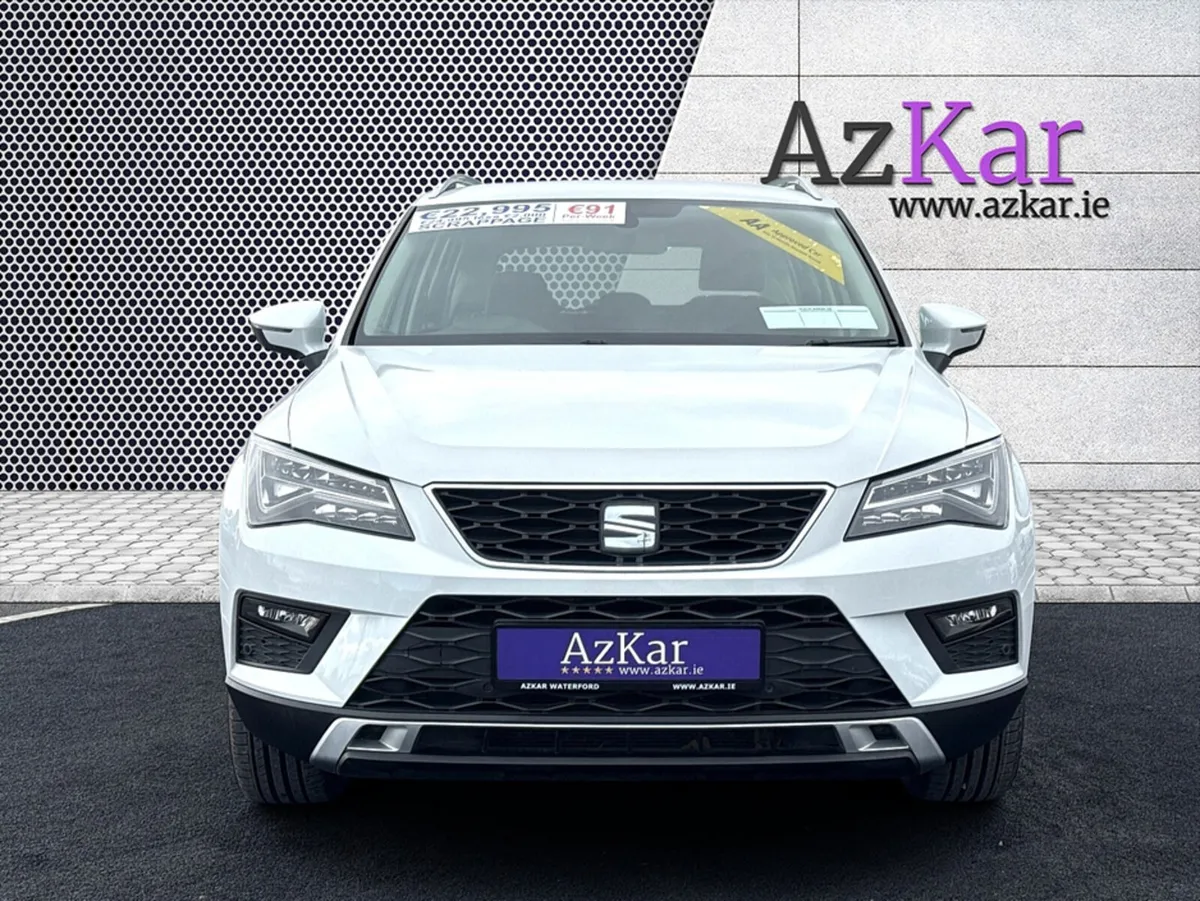 SEAT Ateca 2019 1.6 TDI SE TECHNOLOGY €112 P/W WIT - Image 2
