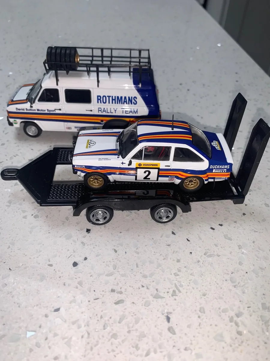 Ford escort mk2 Wrc rally set  rothmans - Image 1