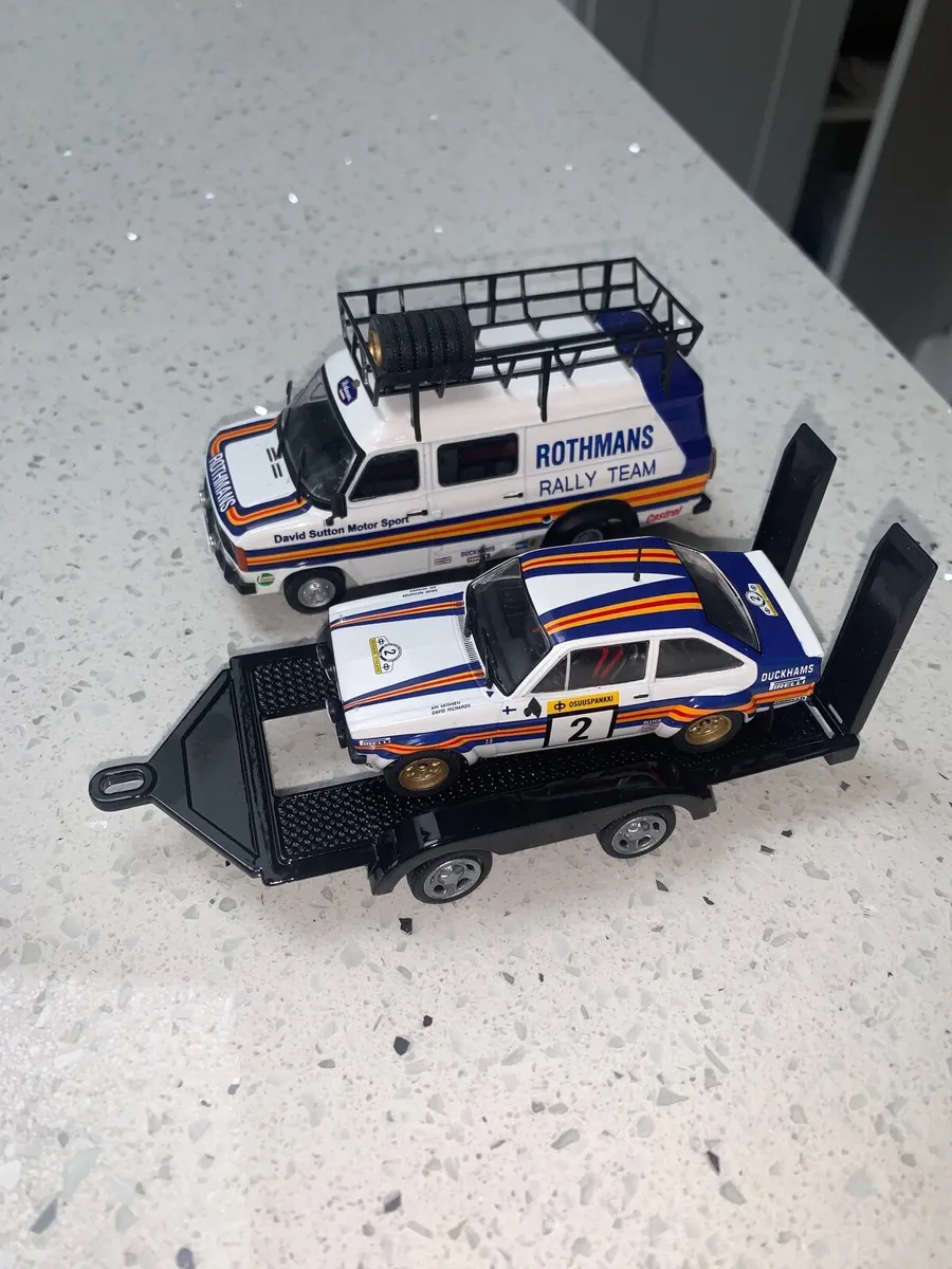 Ford escort mk2 Wrc rally set  rothmans - Image 3
