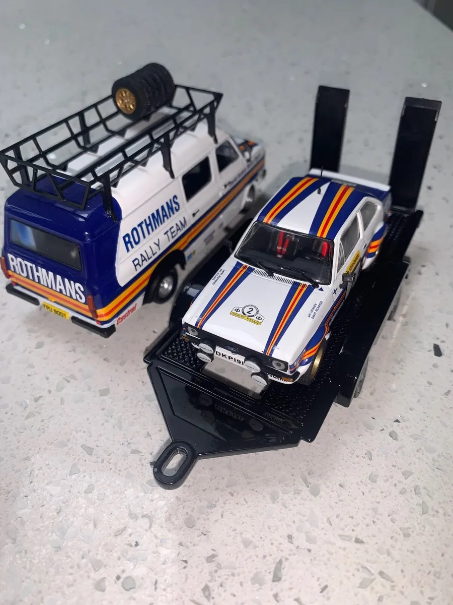 Ford escort mk2 Wrc rally set  rothmans - Image 4