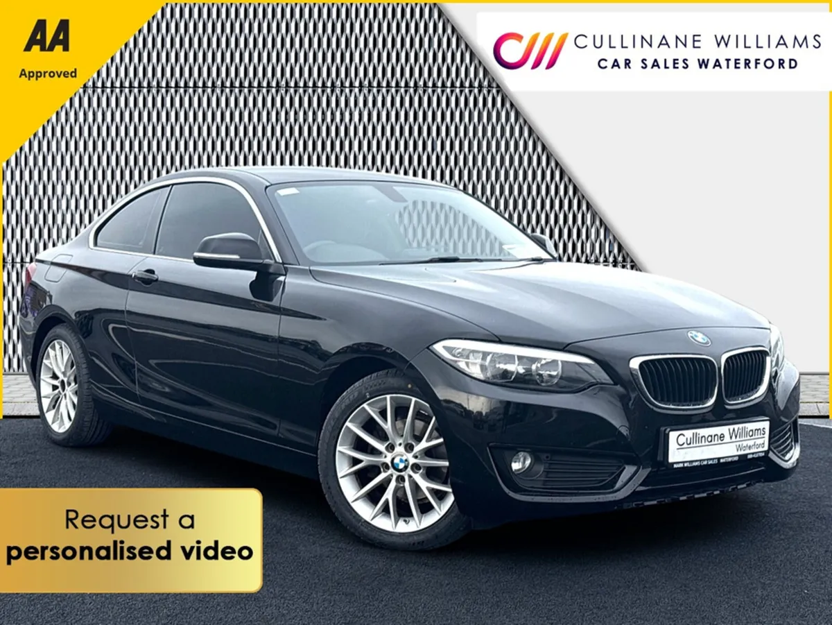 BMW 2-Series 2015 218D SPORT 148 BHP 3DR €64 P/W W - Image 1