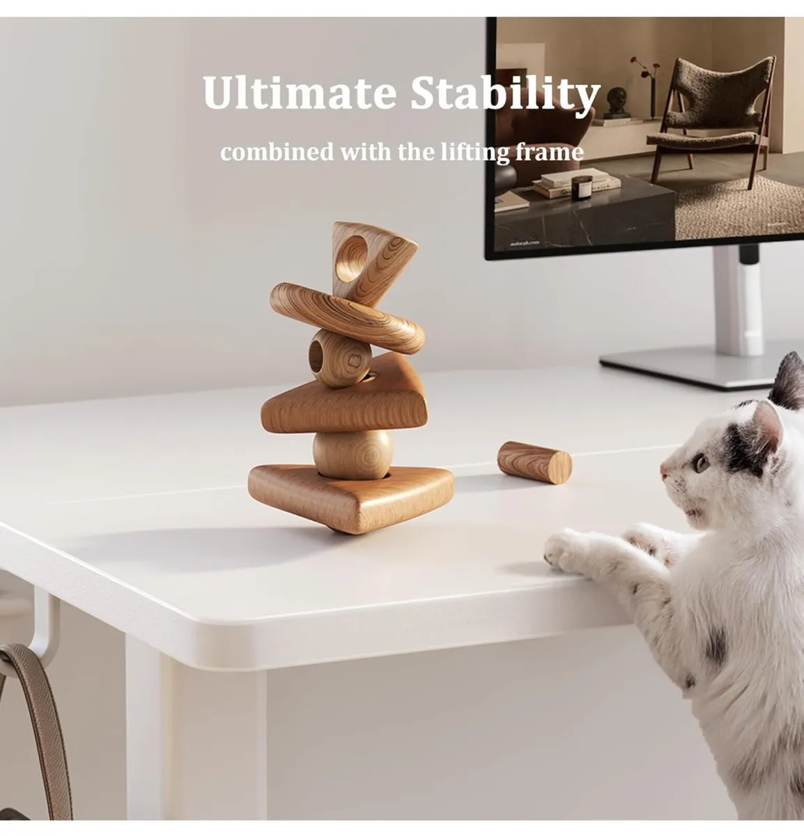 Electric Standing Desk, Adjustable Height Stand up - Image 3