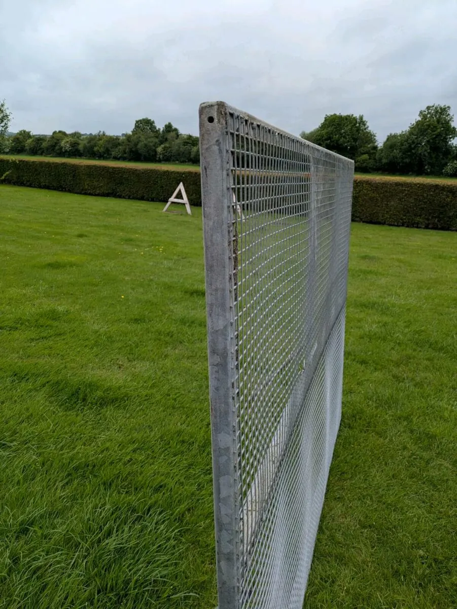 Galvanised fence panel/gate - Image 3