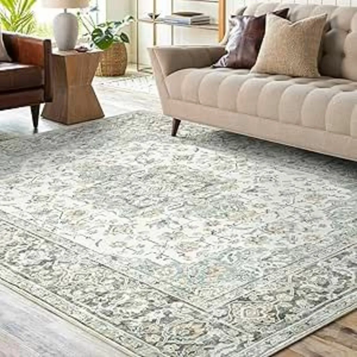 Living Room Soft Kid Pet Friendly Rug 160x230cm - Image 2