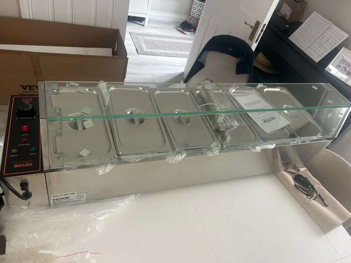 Commercial Electric Food Warmer Countertop Buffet - Image 1