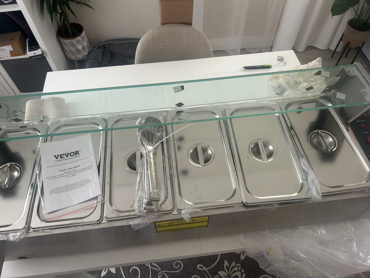 Commercial Electric Food Warmer Countertop Buffet - Image 3