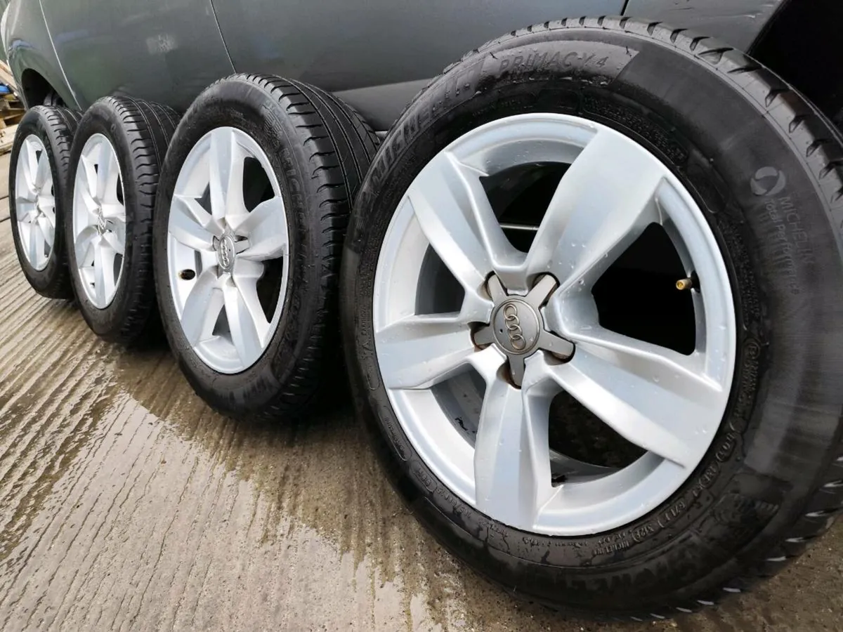 15" Audi A1, VW Polo alloys with Michelin tyres - Image 1