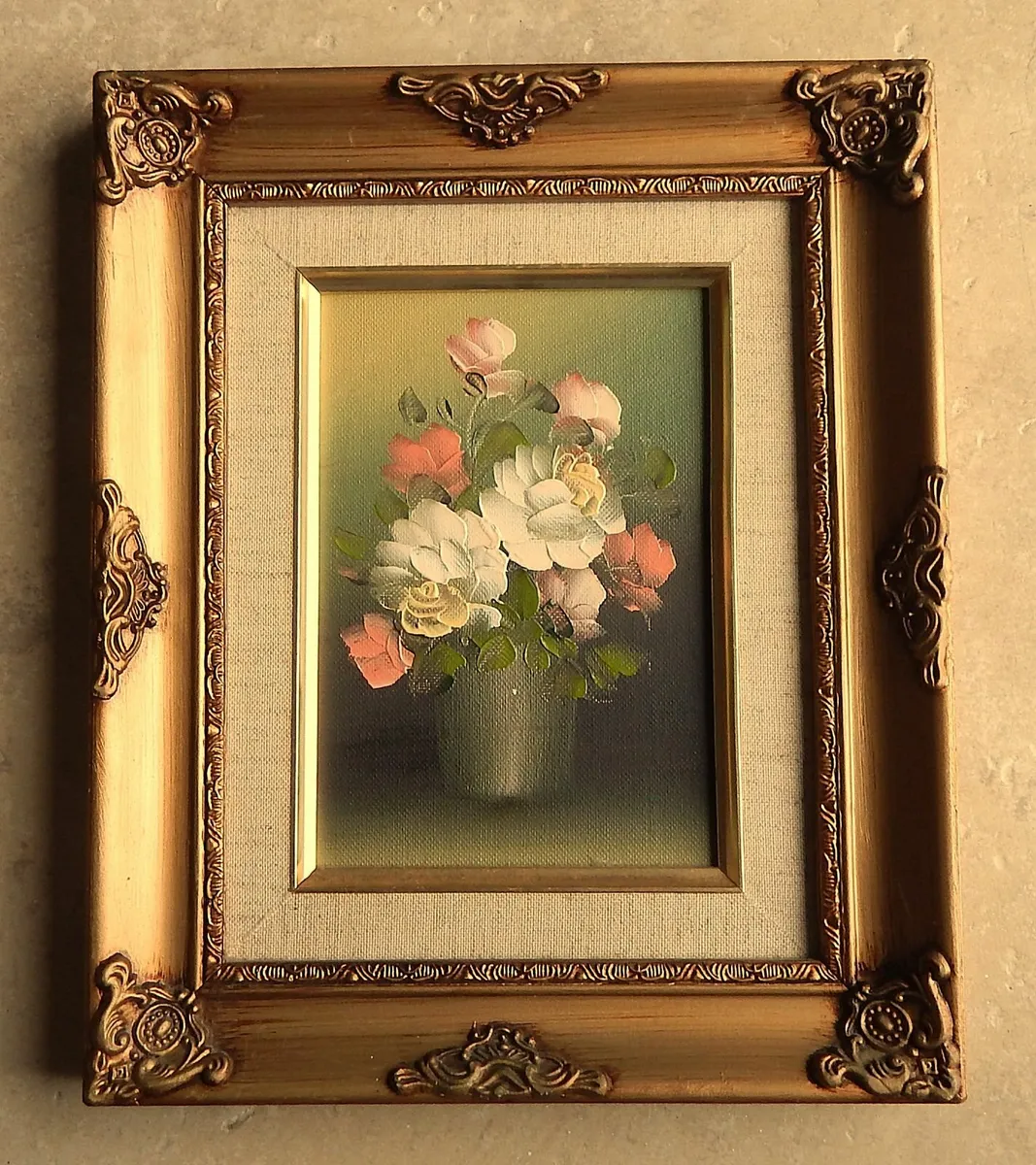 Small Oil on Board Still Life Painting - Image 1