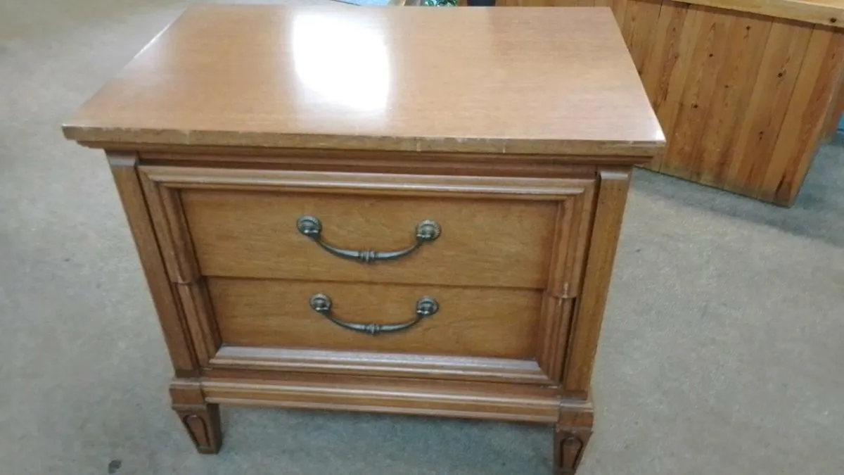 Kroehler Two Drawer Cabinet - Image 1