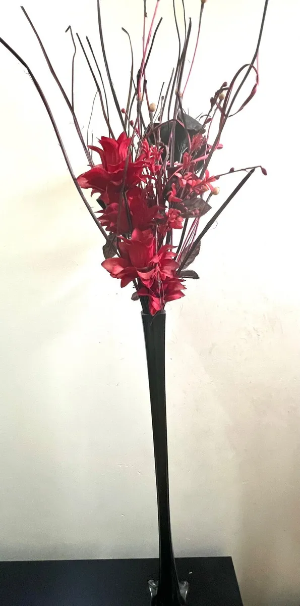 Beautiful red flower plant