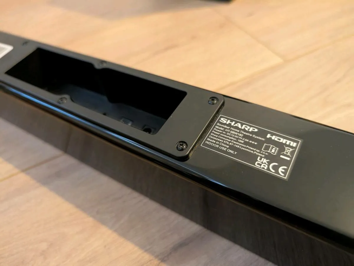 Sharp Soundbar and Wireless Subwoofer - Image 2