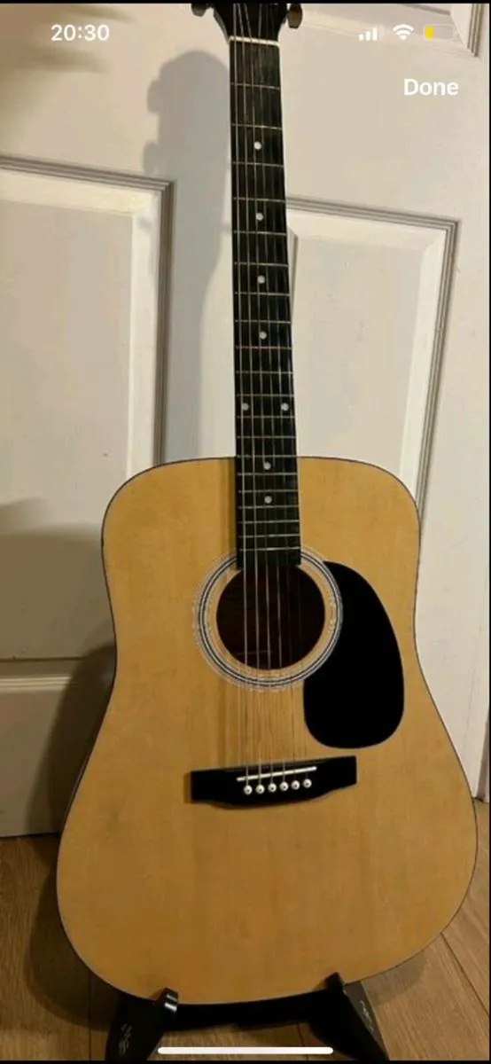 Acoustic Guitar - Fender Squire - Image 1