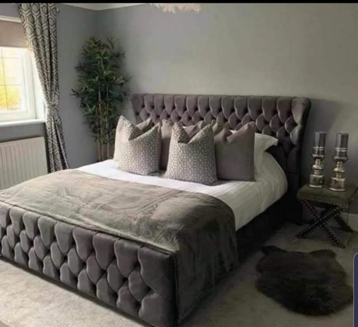 All Sizes Available Wingback Frame Beds - Image 2