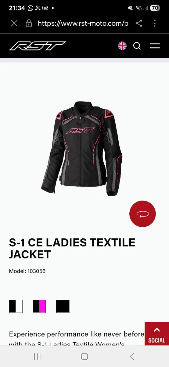 Motorbike gear - Image 1