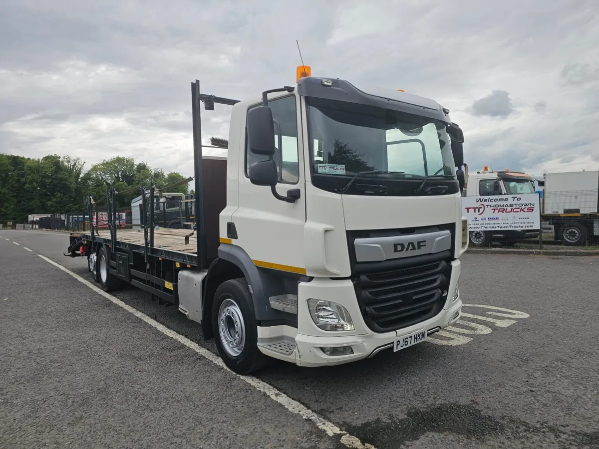 2017 Daf CF340 euro 6 6x2 rearlift beavertail - Image 1
