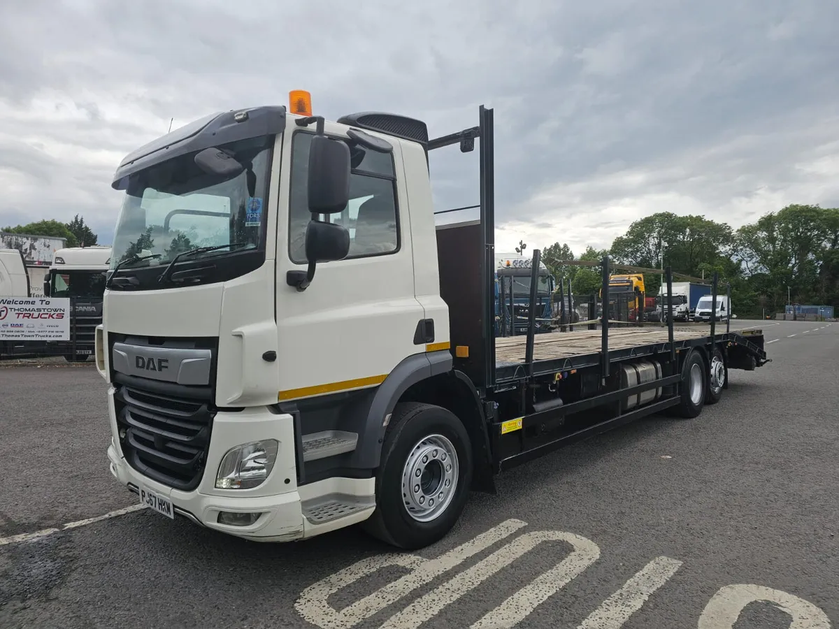 2017 Daf CF340 euro 6 6x2 rearlift beavertail - Image 3