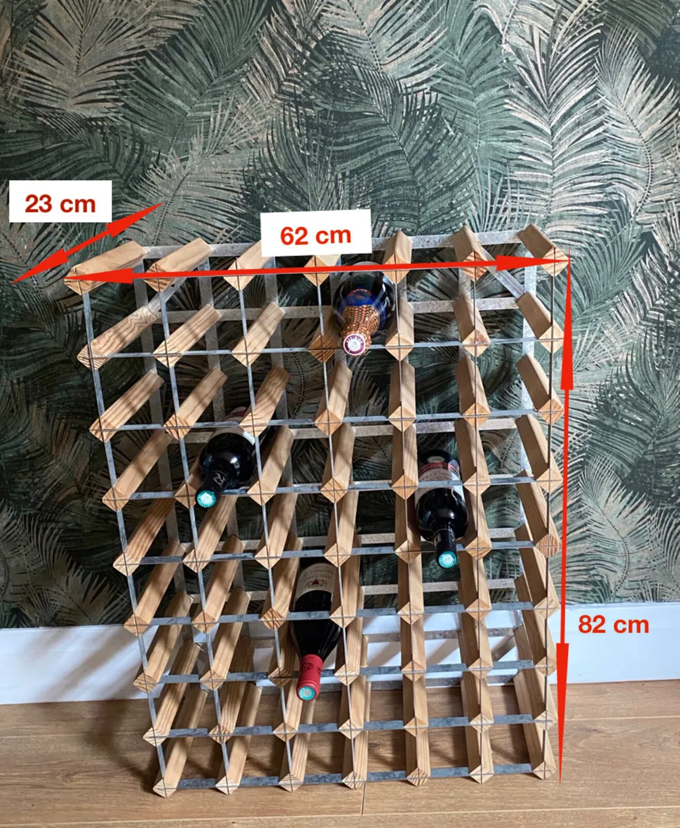 48 bottle wine rack - Image 1