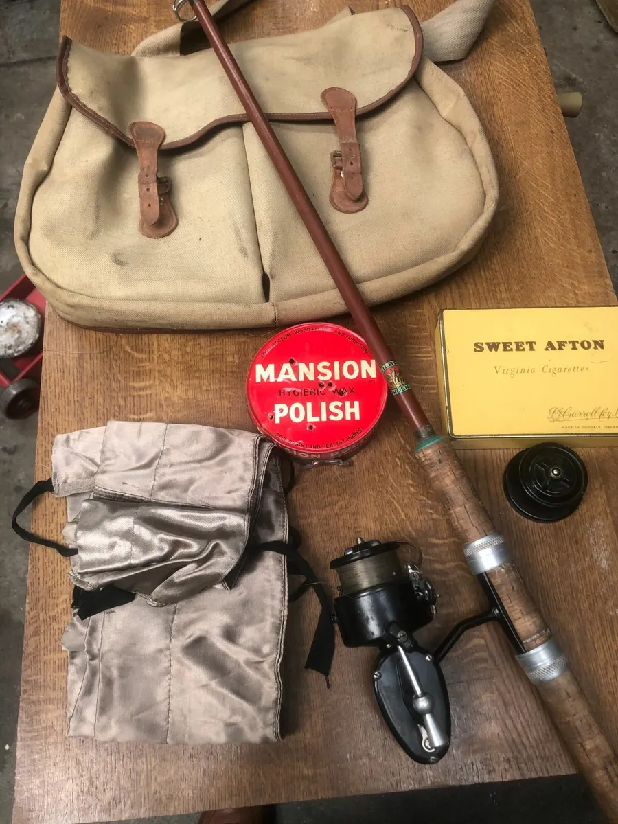Antique Vintage Fishing Job Lot - Image 1