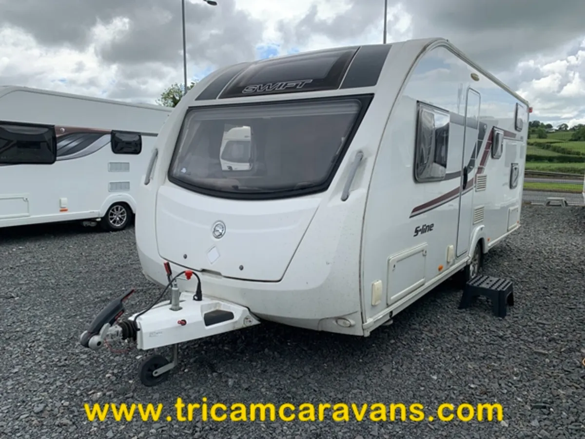 2015 Swift S-Line 556/6, Fixed Bunks, Dbl Dinette - Image 1