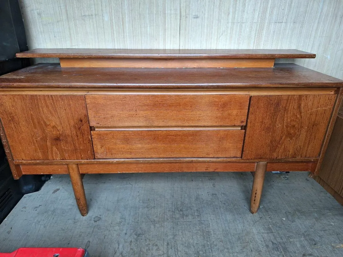 60s/70s vintage sideboard (DELIVERY) - Image 1