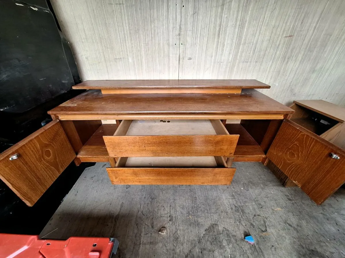60s/70s vintage sideboard (DELIVERY) - Image 4