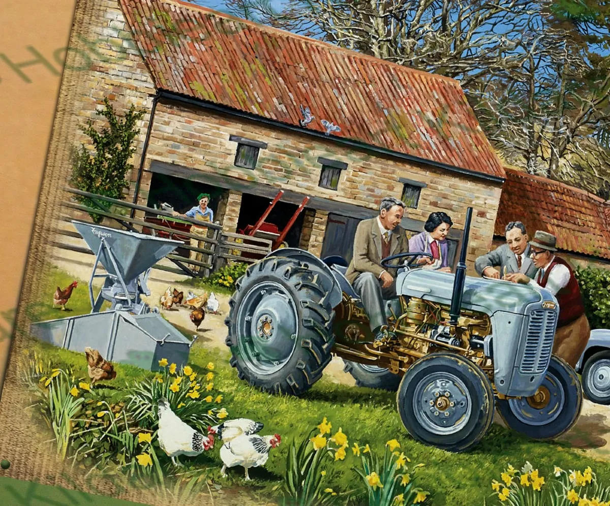 Ferguson Gold Belly classic tractor sign - Image 3