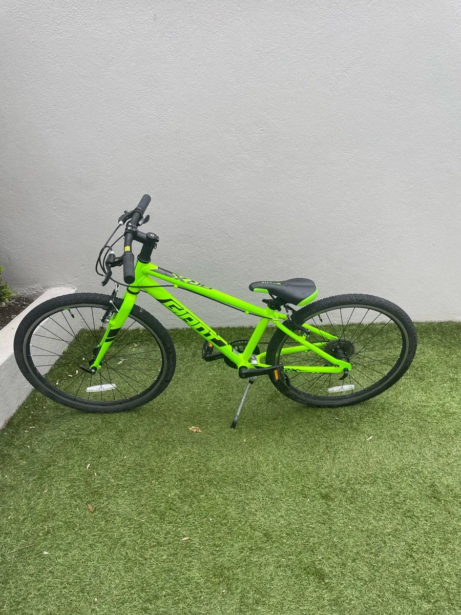 Green Kids Giant ark bike - Image 1