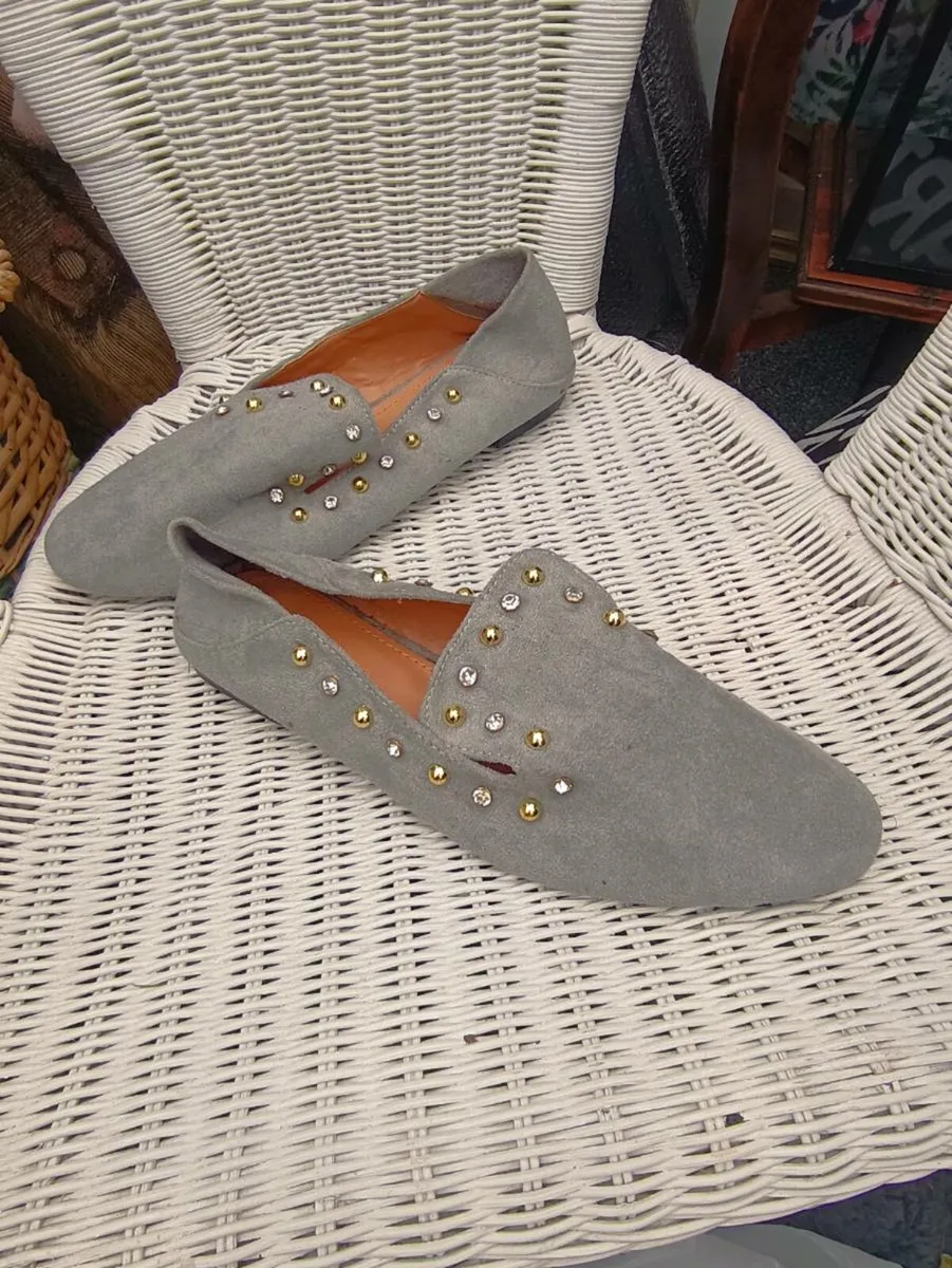 Beautiful leather ladies shoes, size 6 lot 25 Euro - Image 1