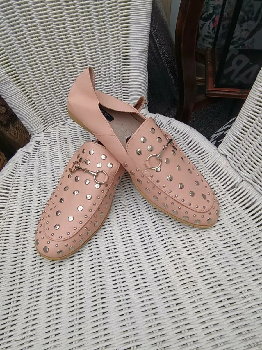 Beautiful leather ladies shoes, size 6 lot 25 Euro - Image 3