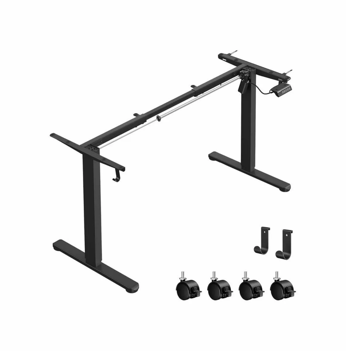 Electric Height-Adjustable Desk Frame without Tabl - Image 1