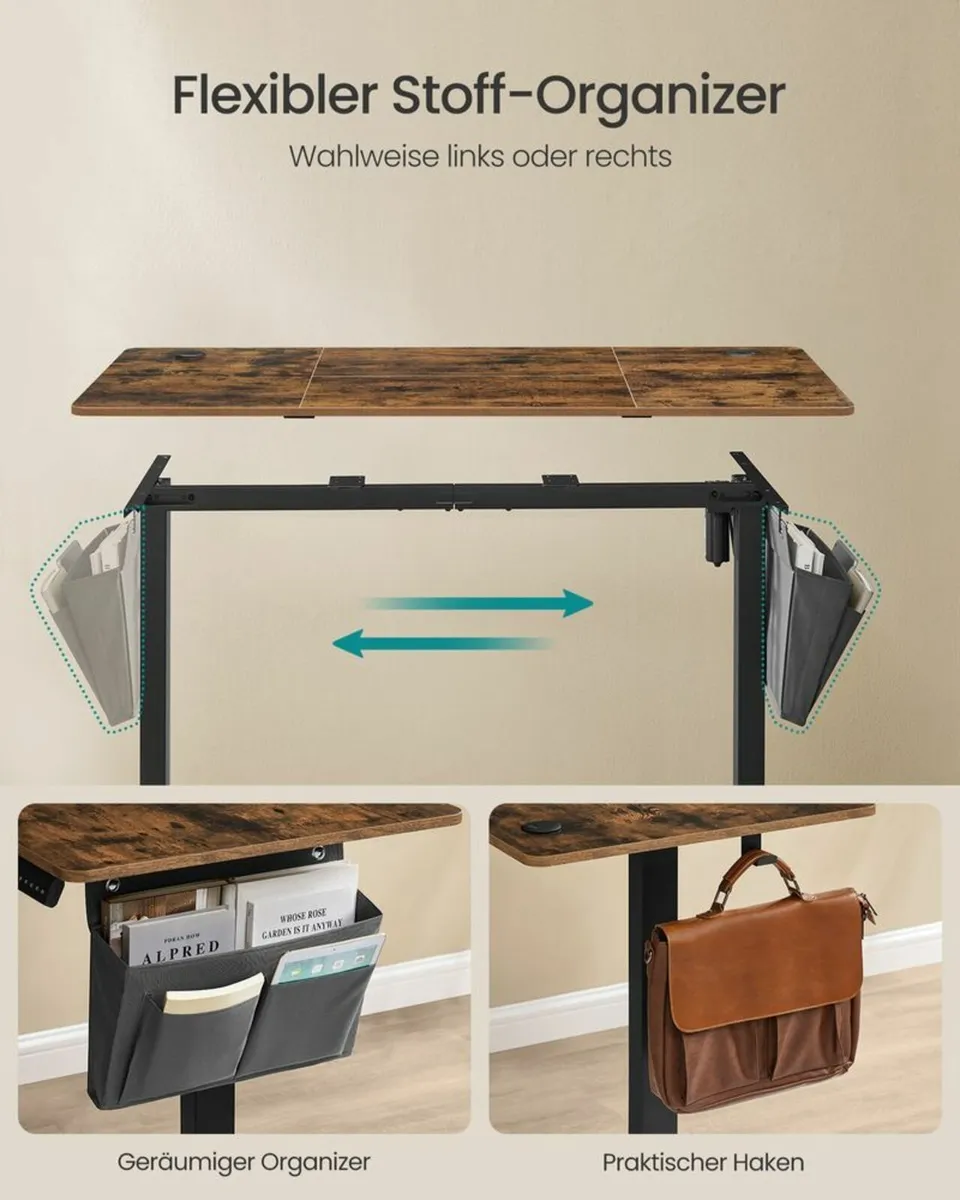 Large Electric desk, height adjustable, desk stand - Image 3