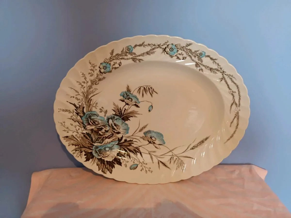 Vintage  Clarice Cliff Dinnerware  Platter - Image 1
