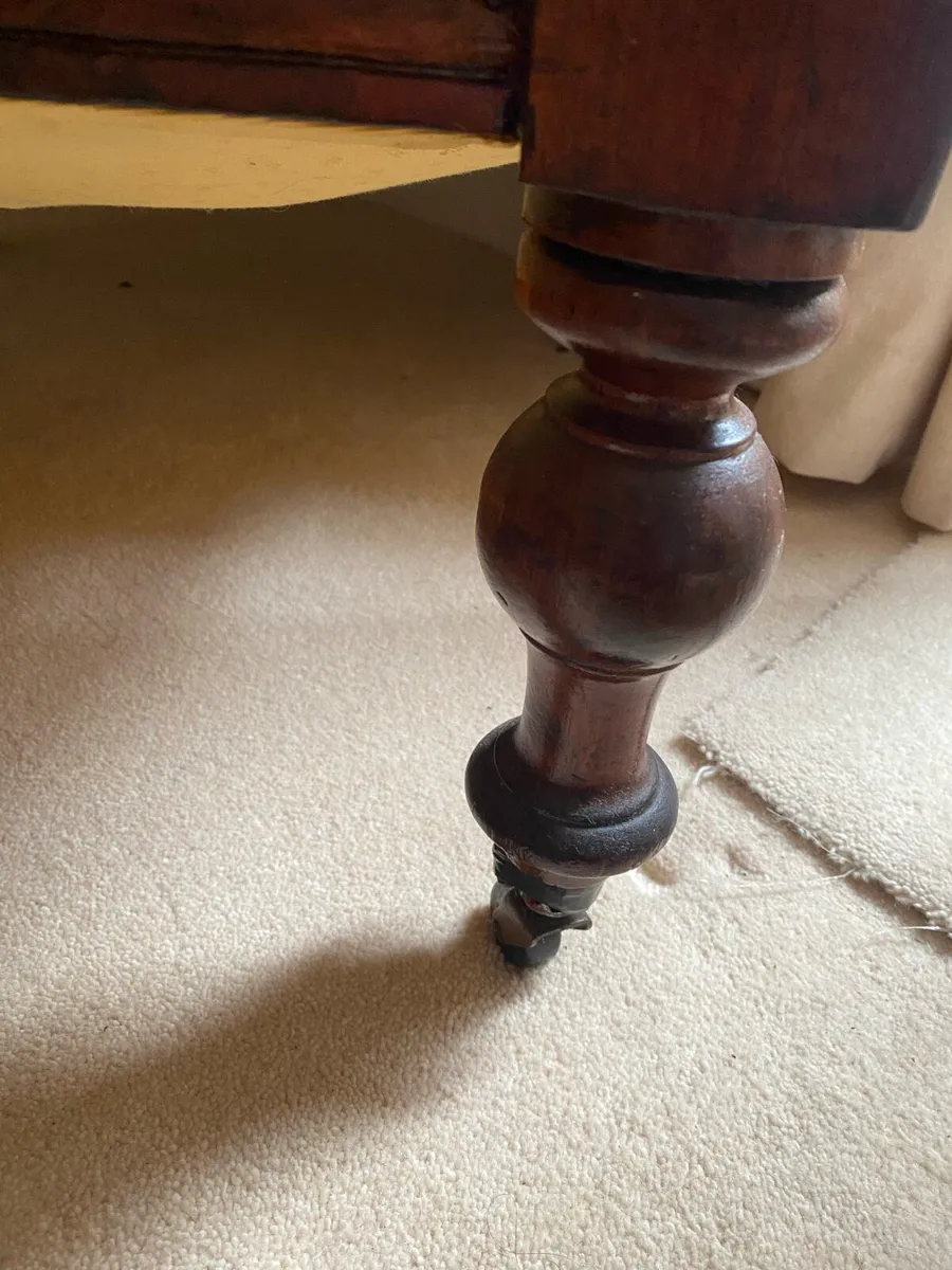 Two matching antique armchairs - Image 3