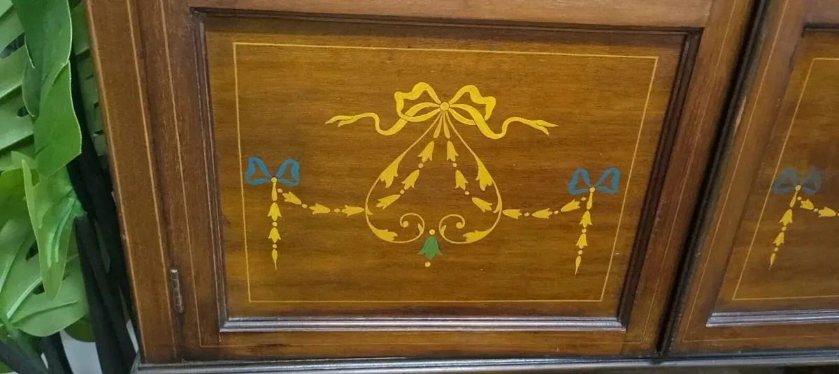 Edwardian Era Glass Display Cabinet - Image 3