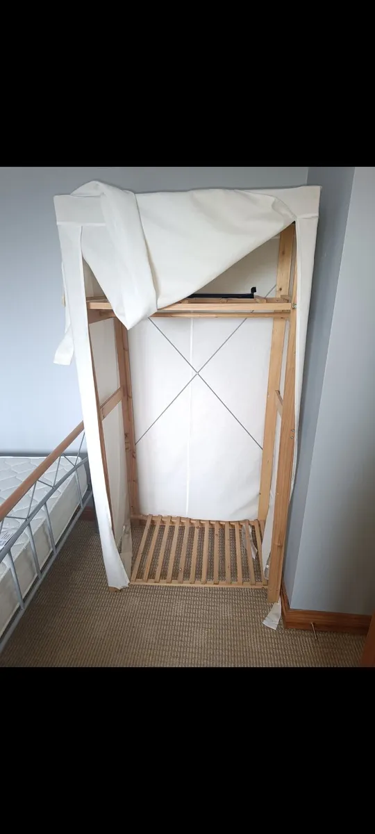 Canvas wardrobe