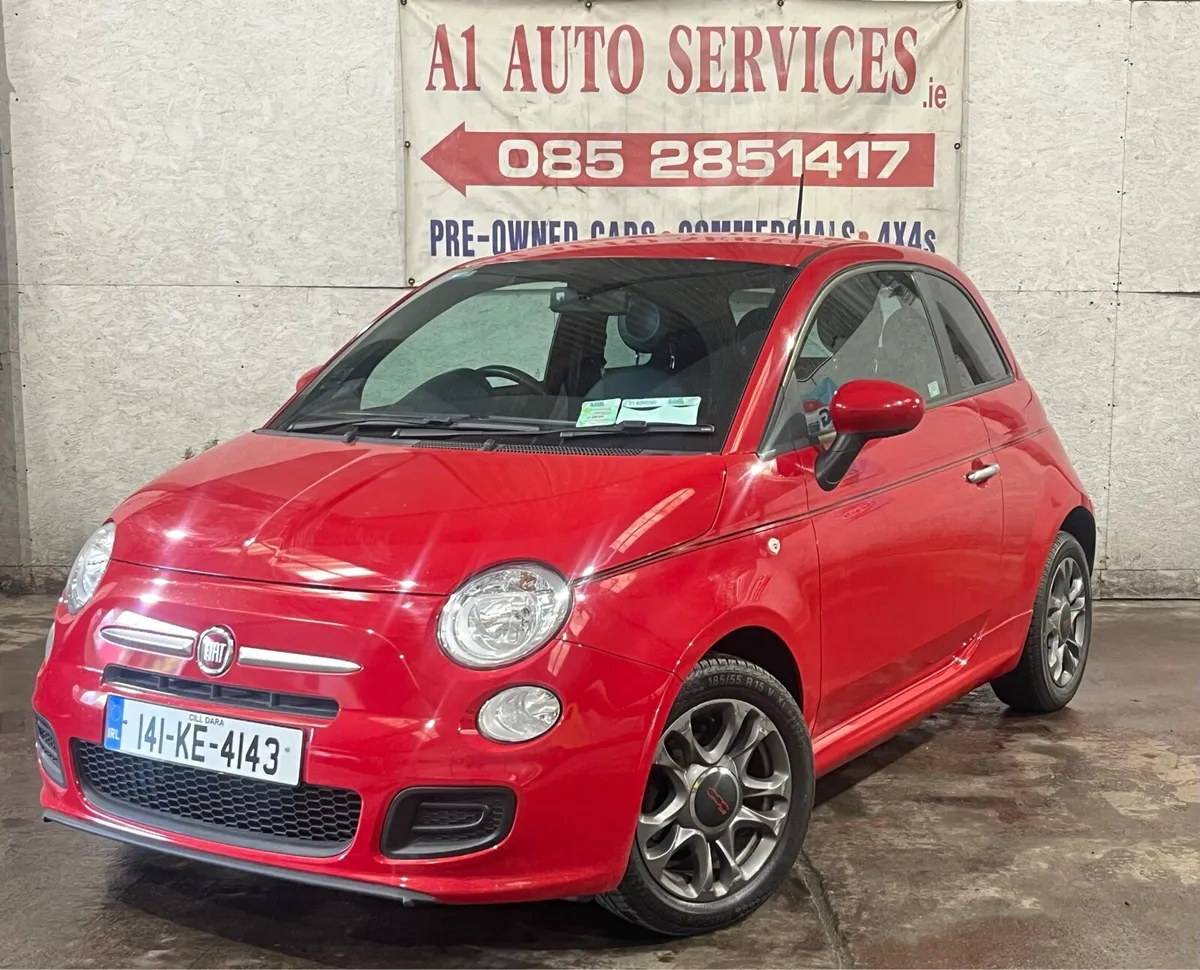 FIAT 500 S BRAND NEW NCT ONLY 64,000MILES FROM NEW - Image 1