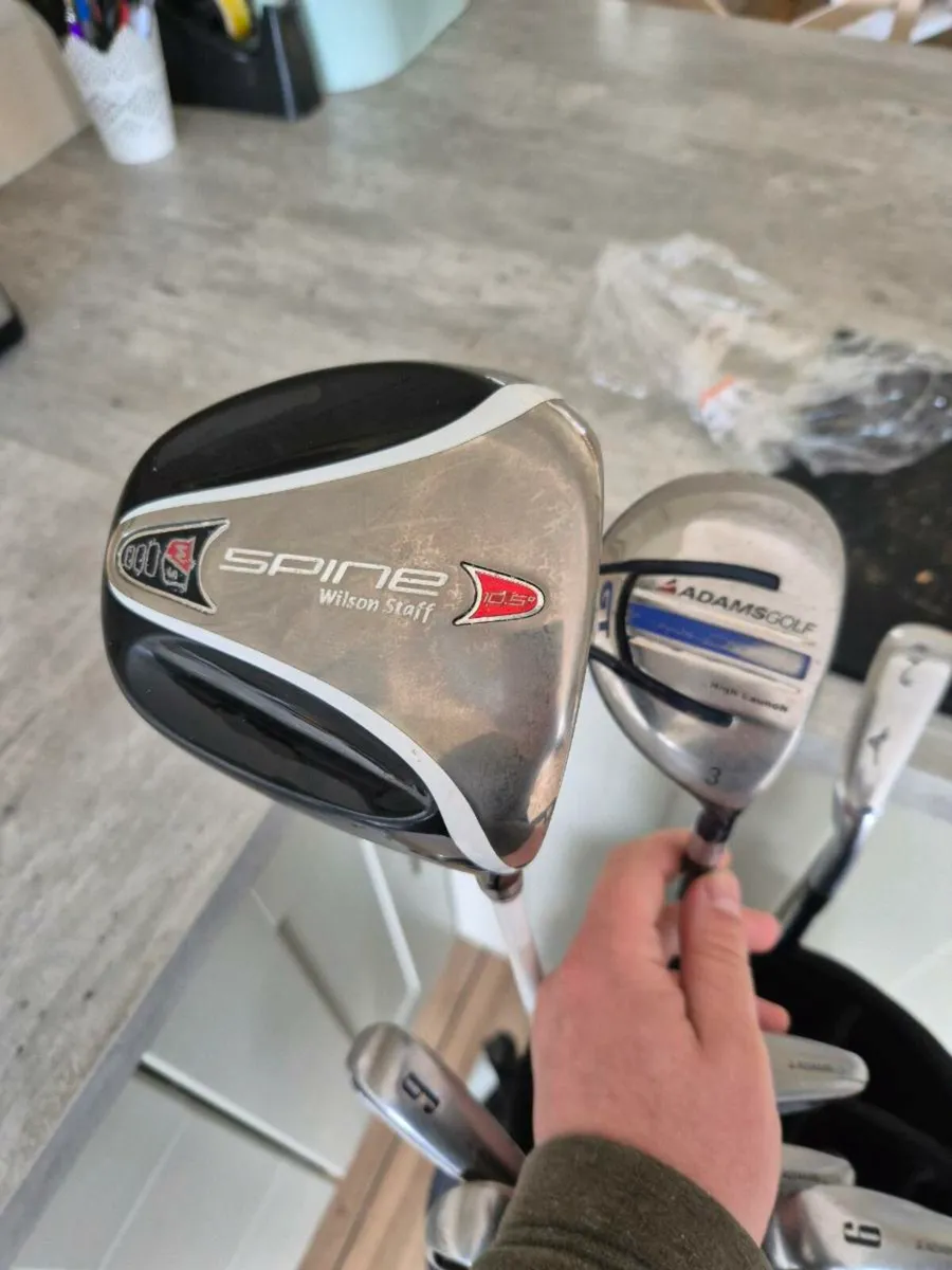 Golf Set & 3 Wheel Trolley - Image 2