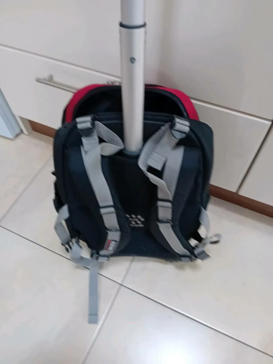 TRAVEL BAG WITH WHEELS LIKE NEW   [ BACK PACK ] - Image 2