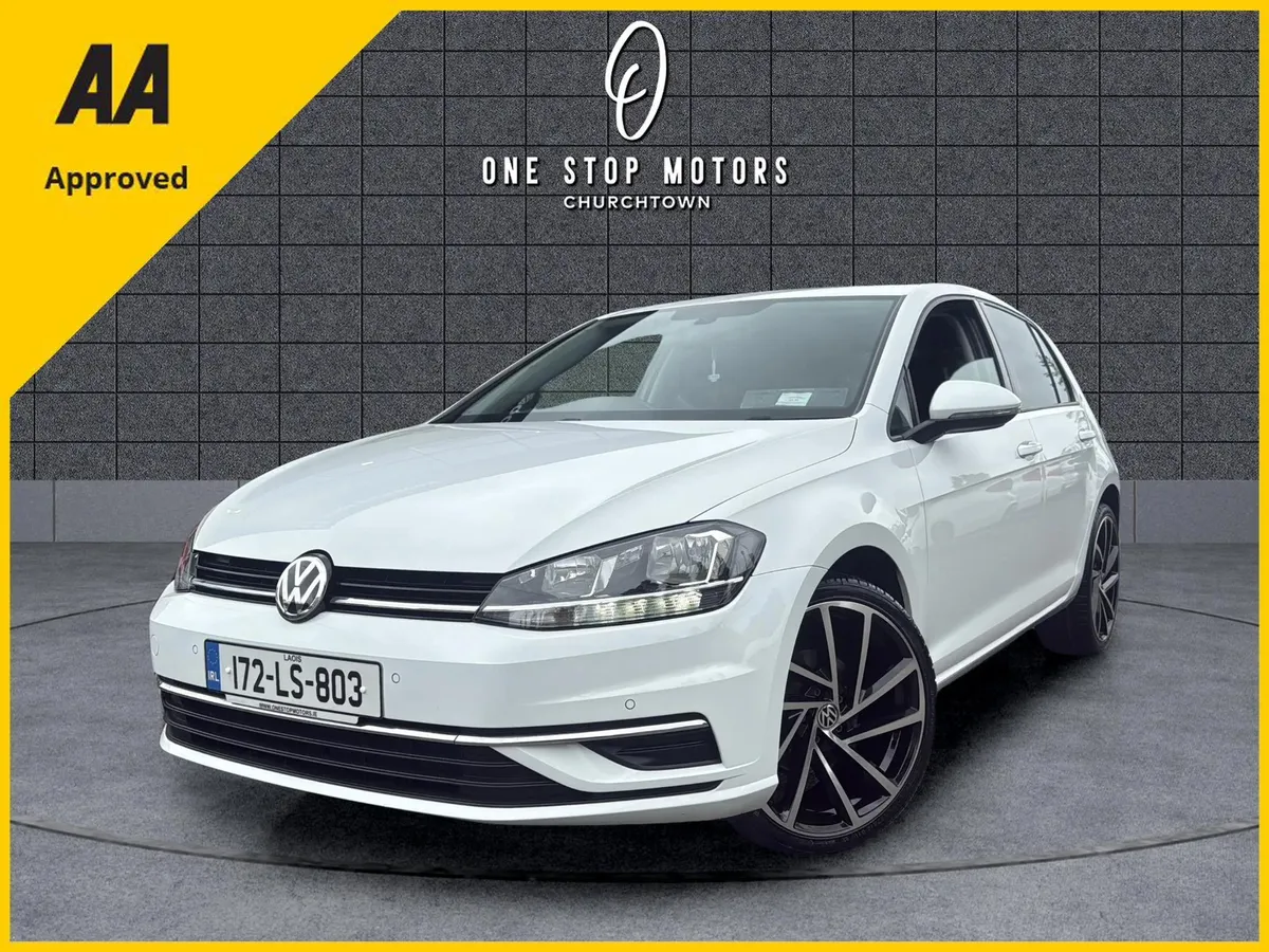 172 VW Golf 1.6TDI MK7.5 / LOW KM/ AS NEW/1YR WARR - Image 1