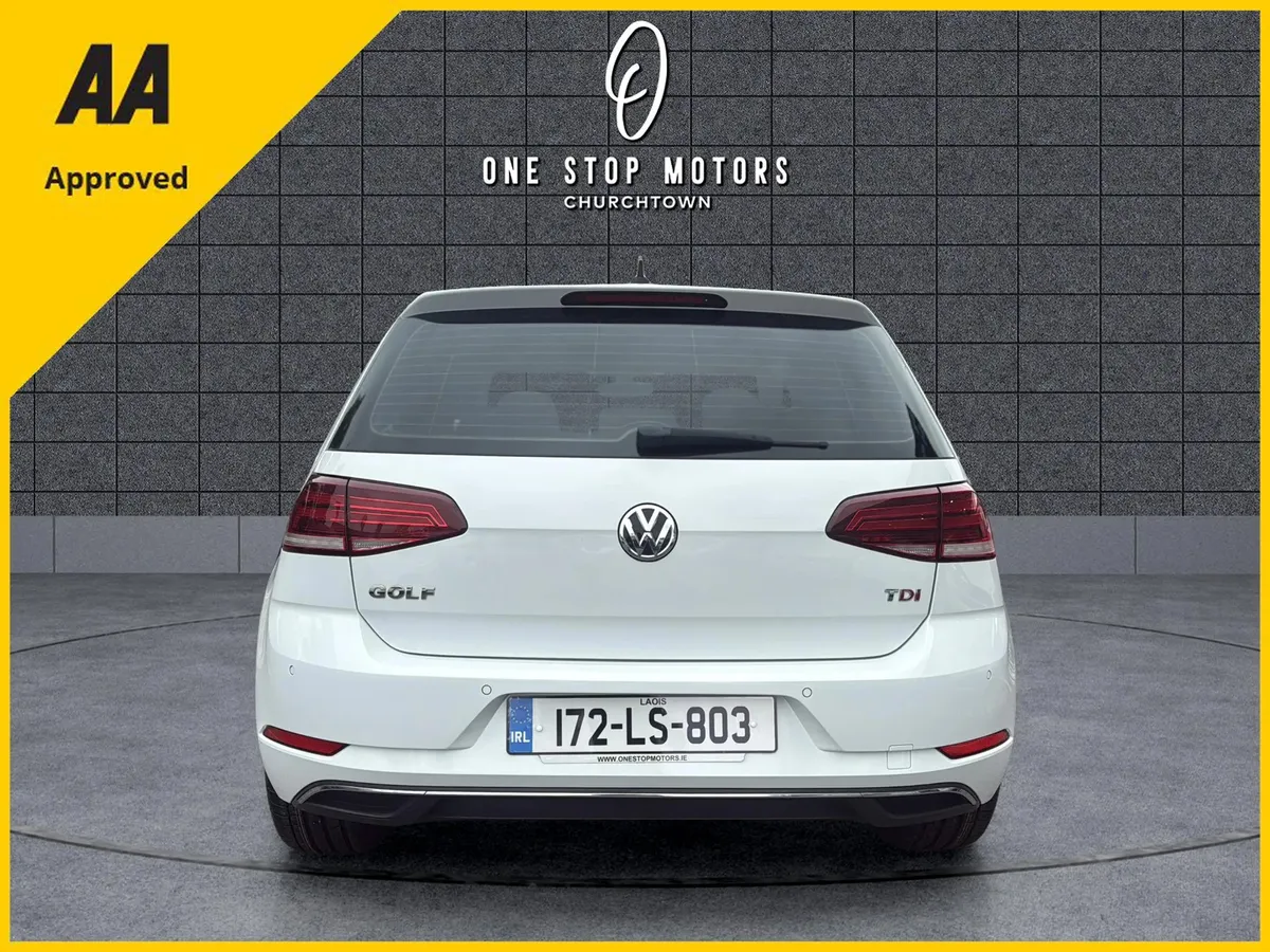 172 VW Golf 1.6TDI MK7.5 / LOW KM/ AS NEW/1YR WARR - Image 3